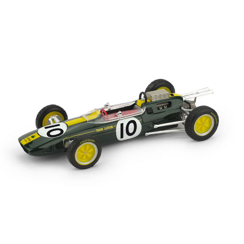 LOTUS 25 PEDRO RODRIGUEZ 1963 N.10 MEXICO GP 1:43 Brumm Formula 1 Die Cast Modellino