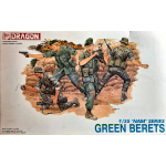 GREEN BERETS KIT 1:35 Dragon Kit Figure Militari Die Cast Modellino