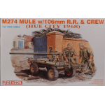 M 274 MULE W/RIFLE CREW KIT 1:35 Dragon Kit Mezzi Militari Modellino