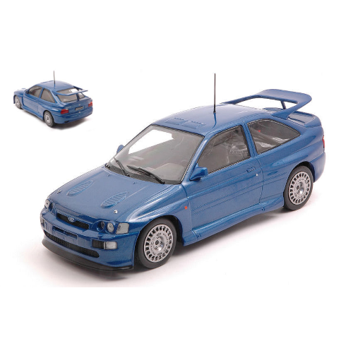 FORD ESCORT RS COSWORTH 1992 METALLIC BLUE 1:24 Whitebox Auto Stradali Modellino