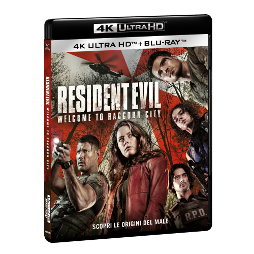 Resident Evil: Welcome To Raccoon City (4k Ultra Hd+Blu-Ray)  [Blu-Ray Nuovo]