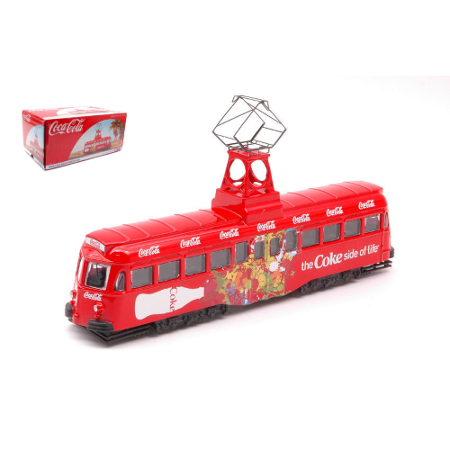 COCA COLA SINGLE DECKER TRAM 1:76 Corgi Autobus Modellino