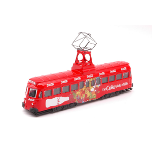 COCA COLA SINGLE DECKER TRAM 1:76 Corgi Autobus Modellino