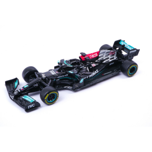 MERCEDES F1 W12 EQ POWER LEWIS HAMILTON 2021 N.44 1:43 Burago Formula 1 Modellino