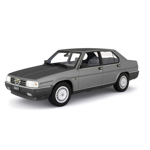 ALFA 90 2.5 1985 GRIGIO MEDIO METALLIC 1:18 Laudo Racing Auto Stradali Modellino