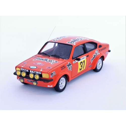 OPEL KADETT GT/E 13th N.31 RALLY MONTE CARLO 1978 DORCHE-VIEU 1:43 Trofeu Auto Rally Modellino