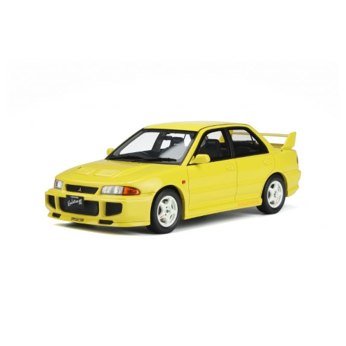 MITSUBISHI LANCER EVO III 1995 DANDELION YELLOW 1:18 Ottomobile Auto Stradali Modellino