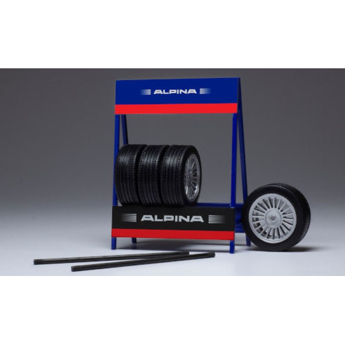 SET PNEUMATICI ALPINA 1:18 Ixo Model Art.Vari Modellino
