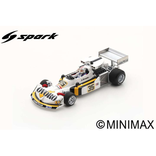 MARCH 761 ARTURO MERZARIO 1976 N.35 SPANISH GP 1:43 Spark Model Formula 1 Modellino