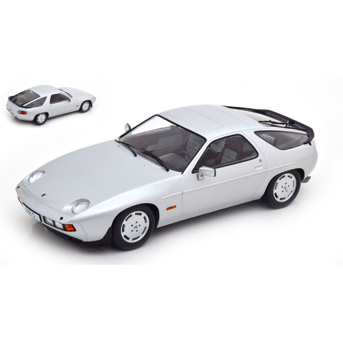 PORSCHE 928S COUPE 1979 SILVER 1:18 ModelCarGroup Auto Stradali Modellino