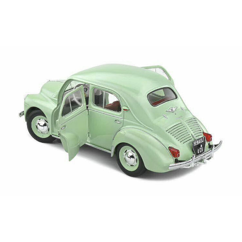 RENAULT 4 CV 1956 VERT D'EAU 1:18 Solido Auto Stradali Modellino