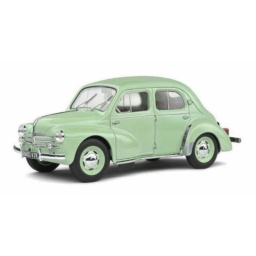 RENAULT 4 CV 1956 VERT D'EAU 1:18 Solido Auto Stradali Modellino