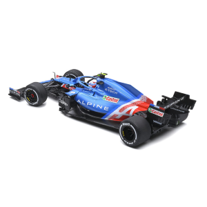 ALPINE A521 ESTEBAN OCON 2021 N.31 HUNGARY GP 1:18 Solido Formula 1 Modellino