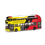 WRIGHTBUS NEW RM GO-AHEAD LONDON ROUTE 15 STEPNEY ARBOUR SQUARE 1:76 Corgi Autobus Die Cast Modellino