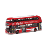 WRIGHTBUS NEW RM - LONDON ROUTE 10 HAMMERSMITH - COCA COLA 1:76 Corgi Autobus Die Cast Modellino