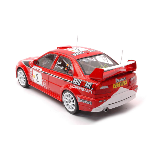 MITSUBISHI LANCER RS EVOL.VI N.2 RALLY SAN REMO 1999 LOIX/SMEETS 1:18 Ixo Model Auto Rally Modellino