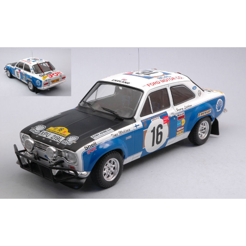 FORD ESCORT MKI RS 1600 N.16 SAFARI RALLY 1973 MAKINEN/LIDDON 1:18 Ixo Model Auto Rally Modellino