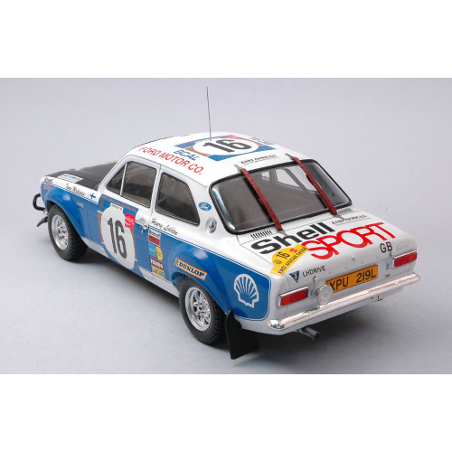 FORD ESCORT MKI RS 1600 N.16 SAFARI RALLY 1973 MAKINEN/LIDDON 1:18 Ixo Model Auto Rally Modellino