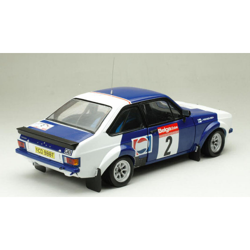 FORD ESCORT MKII RS1800 N.2 1983 CIRCUIT OF ARDENNES AIRIKKALA-PIRONEN 1:18 SunStar Auto Rally Modellino