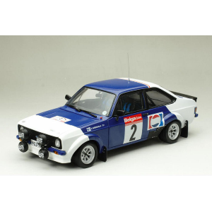 FORD ESCORT MKII RS1800 N.2 1983 CIRCUIT OF ARDENNES AIRIKKALA-PIRONEN 1:18 SunStar Auto Rally Modellino