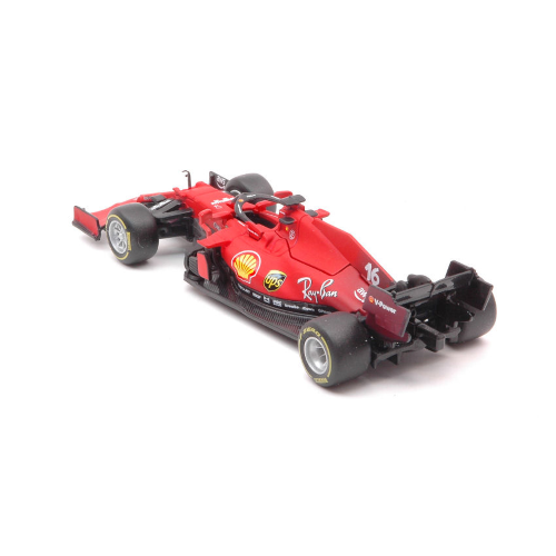 FERRARI F1 SF21 N.16 2021 CHARLES LECLERC 1:43 Burago Formula 1 Modellino