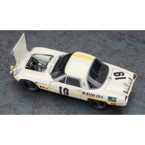 MAZDA COSMO SPORT 1968 MARATHON DE LA ROUTE SUPER DETAIL KIT 1:24 Hasegawa Kit Auto Modellino