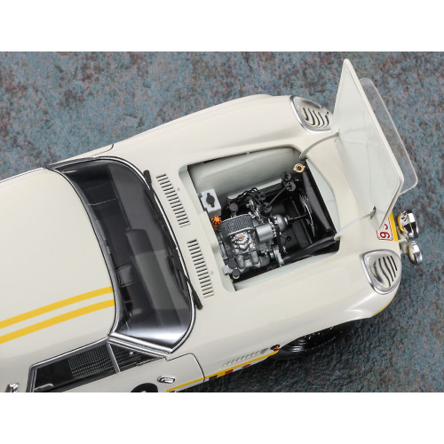 MAZDA COSMO SPORT 1968 MARATHON DE LA ROUTE SUPER DETAIL KIT 1:24 Hasegawa Kit Auto Modellino