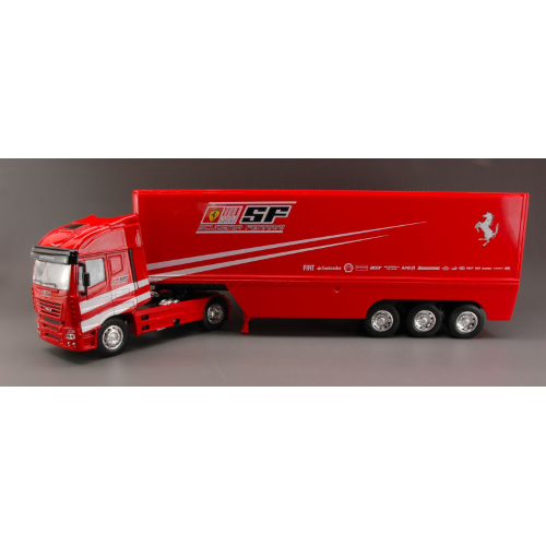 IVECO STRALIS SCUDERIA FERRARI 2010 1:32 New Ray Camion Modellino