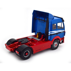 MERCEDES 1853 SKII 2-ASSI 1994 BLUE DECORATED 1:18 ModelCarGroup Camion Modellino