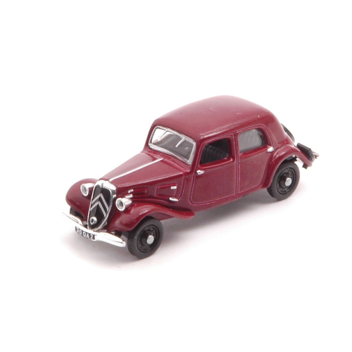CITROEN 11 AL 1938 EXCELSIOR RED 1:87 Norev Auto Stradali Modellino