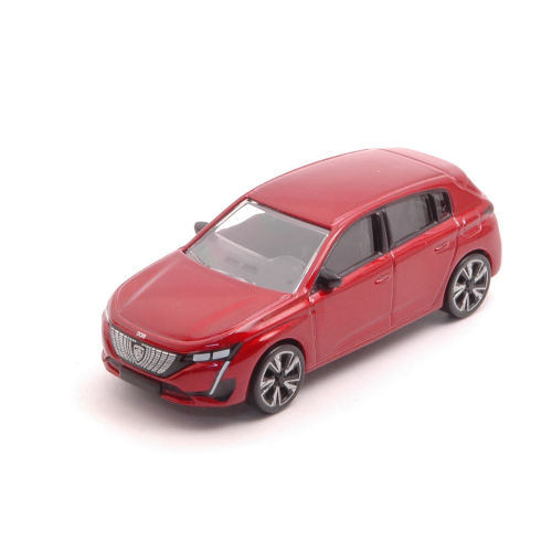 PEUGEOT 308 2021 RED 1:64 Norev Auto Stradali Modellino