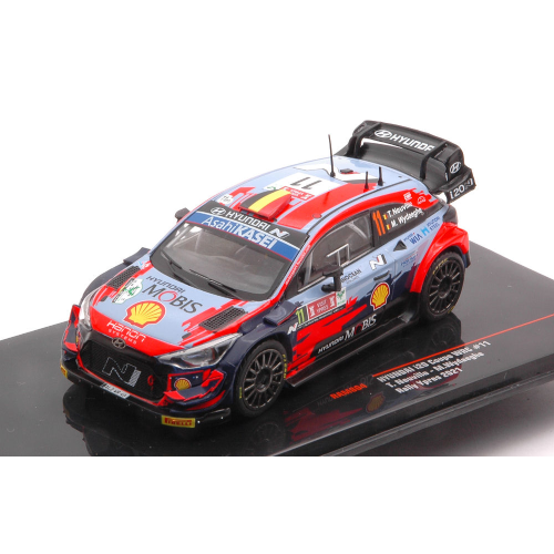 HYUNDAI i20 COUPE WRC N.11 RALLY YPRES 2021 NEUVILLE/WYDAEGHE 1:43 Ixo Model Auto Rally Modellino