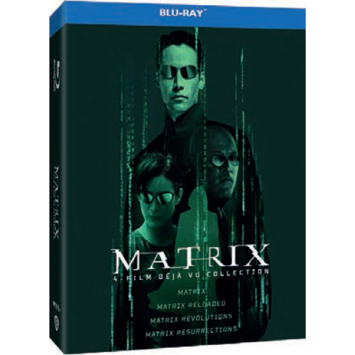 Matrix 4 Film Deja-Vu Collection (4 Blu-Ray)  [Blu-Ray Nuovo]