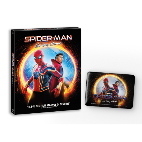 Spider-Man - No Way Home (Blu-Ray+Magnete)  [Blu-Ray Nuovo]