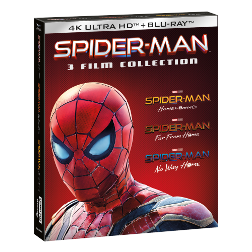 Spider-Man Home Collection (3 Blu-Ray 4k Uhd)  [Blu-Ray Nuovo] 