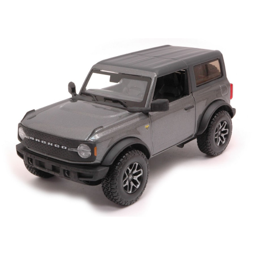 FORD BRONCO BADLANDS 2021 GREY 1:24 Maisto Auto Stradali Modellino