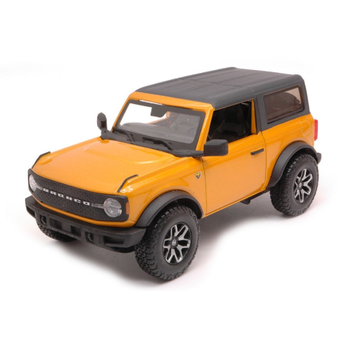 FORD BRONCO BADLANDS 2021 ORANGE 1:24 Maisto Auto Stradali Modellino