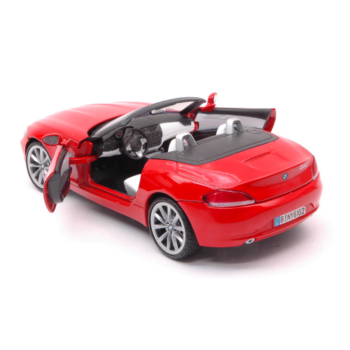 BMW Z4 SPIDER 2010 RED 1:24 MotorMax Auto Stradali Modellino
