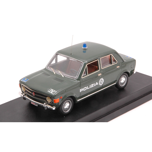 FIAT 128 4 PORTE POLIZIA 1969 1:43 Rio Forze dell'Ordine Modellino