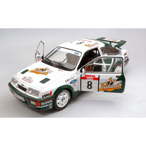 FORD SIERRA COSWORTH N.8 TOUR DE CORSE 1988 D.AURIOL-B.OCCELLI 1:18 Solido Auto Rally Modellino