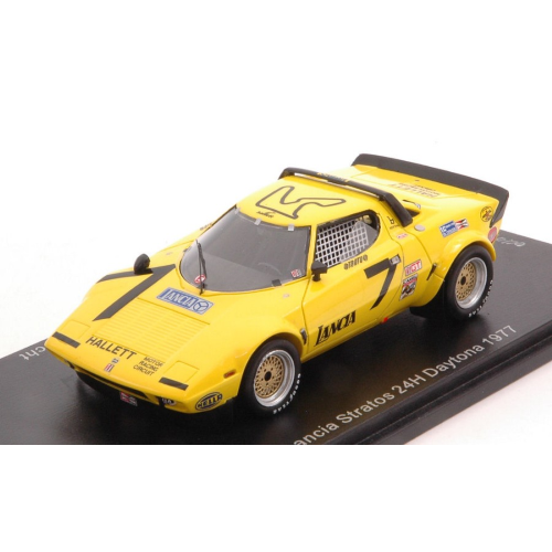LANCIA STRATOS N.7 24H DAYTONA 1977 ARUTUNOFF-MARINA-GOELLNICHT 1:43 Spark Model Auto Competizione Modellino