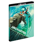 Uncharted (Blu-Ray 4K+Blu-Ray Hd) (Steelbook)  [Blu-Ray Nuovo] 
