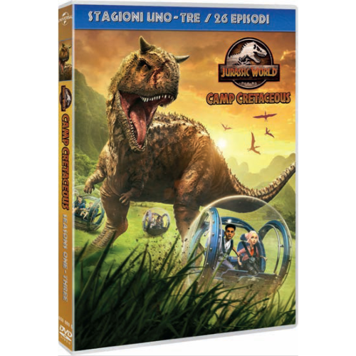 Jurassic World - Nuove Avventure - Stagione 01 (4 Dvd)  [Dvd Nuovo]  