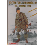 FALLSCH. BATAILLON 500 KIT 1:16 Dragon Kit Figure Militari Modellino