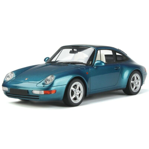 PORSCHE 911 (993) TARGA 1995 TURQUOISE BLUE 1:18 GT Spirit Auto Stradali Modellino