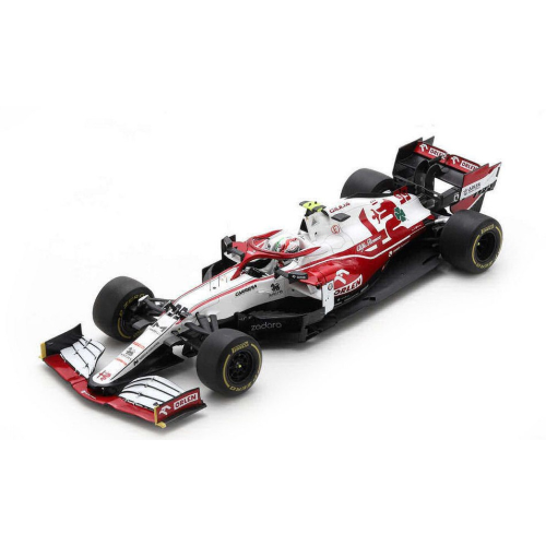 ALFA ROMEO C41 ANTONIO GIOVINAZZI 2021 N.99 BAHRAIN GP 1:18 Spark Model Formula 1 Modellino