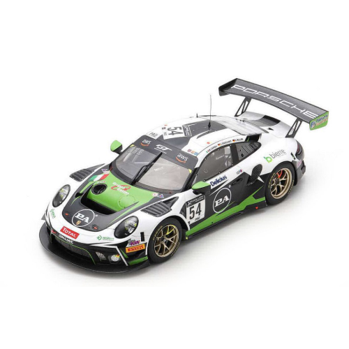 PORSCHE 911 GT3 N.54 3rd 24 H SPA 2020 S.MULLER-M.CAIROLI-C.ENGELHART 1:18 Spark Model Auto Competizione Modellino
