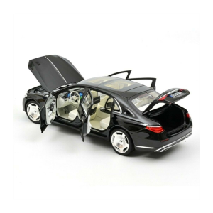 MERCEDES MAYBACH S 680 4MATIC 2021 BLACK 1:18 Norev Auto Stradali Modellino