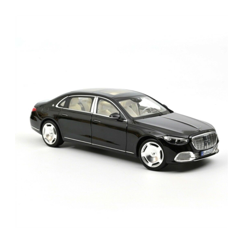 MERCEDES MAYBACH S 680 4MATIC 2021 BLACK 1:18 Norev Auto Stradali Modellino