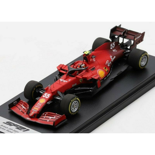 FERRARI SF21 N.55 BRITISH GP 2021 CARLOS SAINZ JR.1:43 Looksmart Formula 1 Modellino